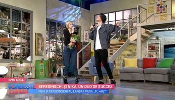 VIDEO Seredinschi și Nika, un duo de succes