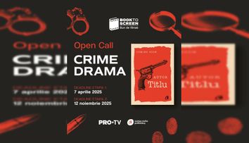 Curtea Veche Publishing anunță concursul de manuscrise „crime drama”. Câștigătorul, anunțat la Gaudeamus și premiat de ProTV