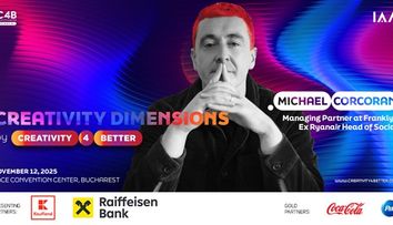 Michael Corcoran – arhitectul vocii digitale a Ryanair –  vine la Creativity Dimensions by Creativity4Better 2025
