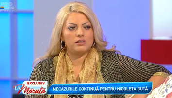 Nicoleta Guta, suspecta de cancer. Mesajul dur al manelistului Nicolae Guta catre fiica lui: 