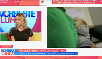 VIDEO De ce se feresc femeile de alăptare. Cum comentează Crina Coliban acest aspect?