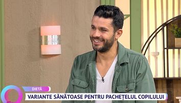 Nutriționistul Mario Popescu ne dă variante sănătoase pentru pachețelul copilului