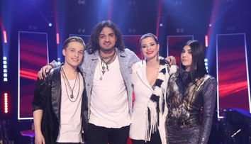 Dragoș Moldovan, Andi Țolea, Jasmina Răsădean și Elena Bozian sunt finaliștii sezonului 9 Vocea României!