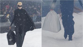 Arată ca un sac de gunoi, însă costă o avere. Cât valorează geanta de lux apreciată de vedete 