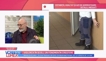 VIDEO Violența în școli, un fenomen în creștere