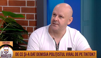 Viorel Teacă, polițistul devenit viral de pe Tik Tok, a dezvăluit de ce a ales să-și dea demisia