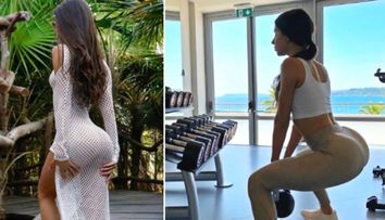 12 milioane de oameni se uită zilnic la poze cu ea. Cum arată tânăra cu cel mai bombat posterior