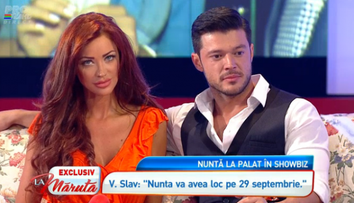 Detalii despre nunta Bianca Dragusanu - Victor Slav. Cum poti castiga o invitatie de doua persoane la nunta anului in Romania
