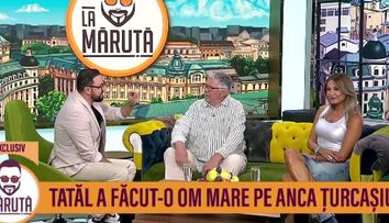 Anca Țurcașiu și tatăl ei, La Măruță