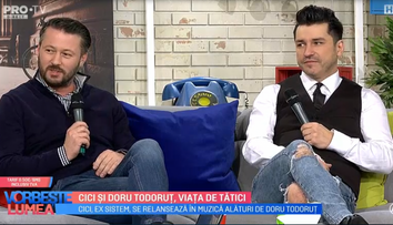 VIDEO Cici și Doru Todoruț, viață de tătici