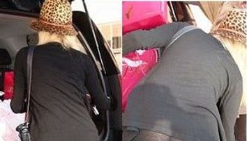 Paris Hilton, in fundul gol la cumparaturi!  FOTO