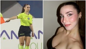 Motivul pentru care fanii urmăresc meciurile de Divizia D! Giuliana, o tânără arbitră, a devenit virală pentru pozele de pe Instagram