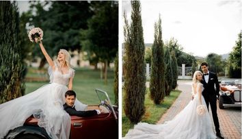 Andreea Bălan, cu lacrimi în ochi, în ziua nunții: 