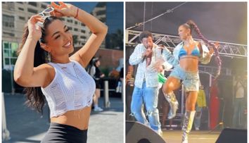 Cine e românca superbă care a cântat și a dansat alături de Shaggy la concertul susținut de artist în Toronto: „Ești minunată! Te-ai născut să fii pe scenă!”