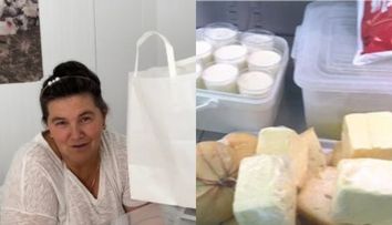 Cât costă un kilogram de brânză de oaie la magazinul lui mama Geta: „Noi o dăm mult mai ieftin decât este pe piață și pe la supermarket”
