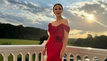 Adela Popescu, apariție de Premiile Oscar la nunta lui Daniel Pavel. Rochia care a atras toate privirile la eveniment