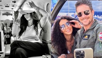 Mihaela Rădulescu a revenit în România la o lună de la moartea lui Felix Baumgartner. Unde a fost fotografiată vedeta