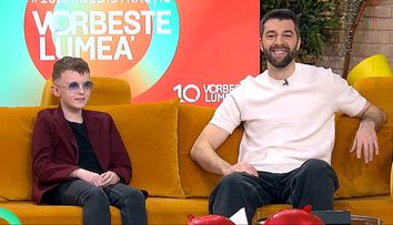 Are doar 11 ani și a făcut SENZAȚIE la Românii au Talent! Luca Popovici a cucerit juriul și are visuri uriașe, despre care a povestit la Vorbește lumea