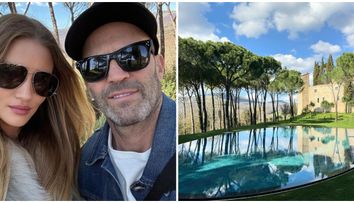 Rosie Huntington-Whiteley și Jason Statham, escapadă la un castel din Toscana. Imaginile care i-au cucerit pe fani: „Cum este să ai totul?”
