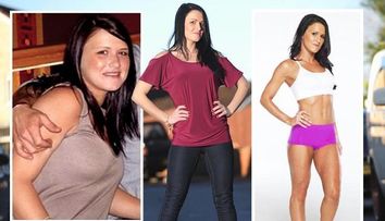 A slabit spectaculos, iar acum este fotomodel in revistele de fitness. Transformarea uimitoare a unei proaspete mamici