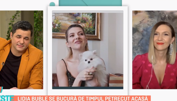 Lidia Buble, planuri mari în autoizolare: vrea să rămână însărcinată