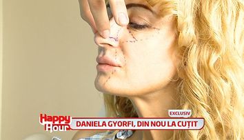 Daniela Gyorfi, intr-o noua prezentare. Cantareata si-a revenit complet dupa rinoplastie si se mandreste cu noul look