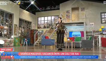 VIDEO Viorica Macovei, vacanță într-un colțde rai