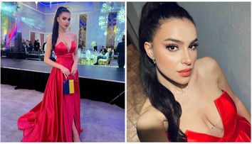 Ada-Maria Ileana, o „lady in red” plină de senzualitate! Miss World România a fermecat audiența la o gală care celebrează reușitele oamenilor de succes