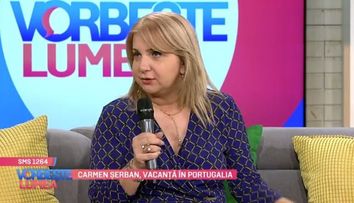 VIDEO Carmen Șerban, vacanță în Portugalia
