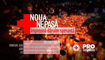 ProTV si Crucea Rosie Romana au lansat campania umanitara: 