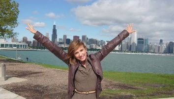 Fotografiile cu Dana Rogoz care iti taie respiratia. Cum s-a pozat blonda in America