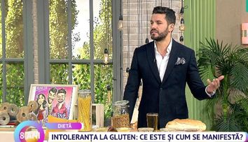 Mario Popescu, despre intoleranța la gluten: 