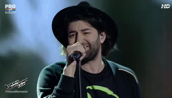 Moment spectaculos pe scena de la Vocea Romaniei. Smiley a cantat cel mai recent single - 