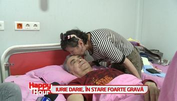 Iurie Darie a fost operat vara trecuta de cancer si a fost diagnosticat anul acesta cu apa la creier!