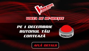 Telespectatorii Vocea Reuniunea ajută la construirea unui spital. „Muzica este deasupra a orice”