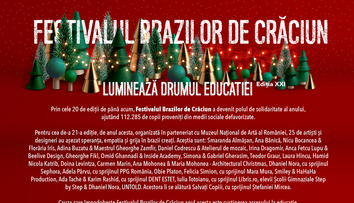 Festivalul Brazilor de Crăciun, la Muzeul Național de Artă al României