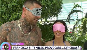 Francisca și TJ Miles, provocați din nou la Vorbește lumea! Sunt mai lipicioși ca niciodată