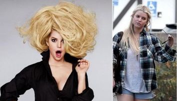 Jessica Simpson a slabit 10 kilograme...in Photoshop! FOTO
