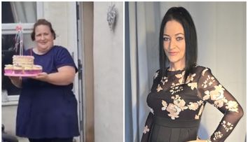 Avea 137 de kilograme și bea nouă energizante pe zi. Cum a slăbit 72 de kilograme o mamă cu trei copii, fără sport și fără diete extreme