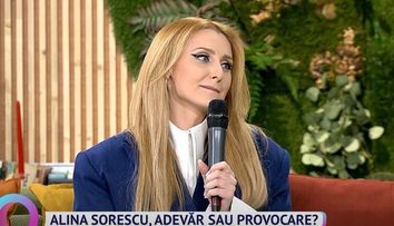 Alina Sorescu, cu ochii în lacrimi! Cât de greu îi e artistei să stea fără fetițele sale: “E o situație grea!”