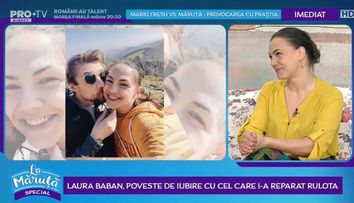 Laura Baban și-a găsit jumătatea. Cum a început povestea lor de dragoste
