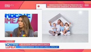 VIDEO Prințesa Urbană ne explică de ce este importantă joaca pentru copii