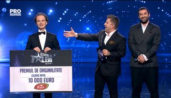 Eduard Antal a castigat premiul de originalitate al sezonului 7 Romanii au talent