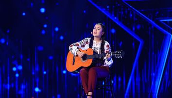 Daniela Pleșca, moment emoționant pe scena Românii au talent