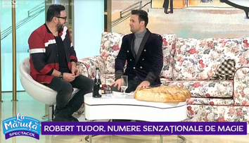VIDEO Robert Tudor, numere senzaționale de magie