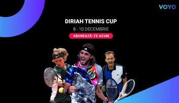 Diriyah Tennis Cup se vede live pe VOYO! Competiția debutează pe 8 decembrie 2022