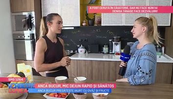 Mic dejun rapid și sănătos preparat de Anca Bucur