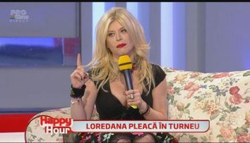 Tinuta super sexy cu care Loredana isi promoveaza noul turneu. Diva a venit la 