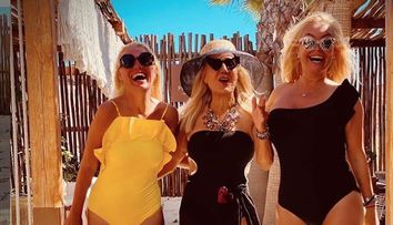 Vica Blochina, spectacol pe plajele din Mykonos. Cum a fost surprinsă vedeta