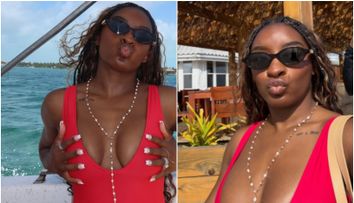 „Nu erai pe patul de moarte acum câteva zile?” Simone Biles, criticată de fani pentru selfie-urile provocatoare din vacanță după ce a spus că a fost la un pas să-și piardă viața
